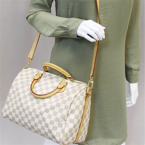 louis vuitton speedy 30 damier azur|louis vuitton speedy bandouliere 30.